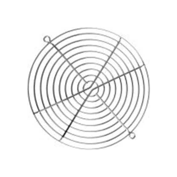 RS PRO,737-4002,钢 指形护罩, 用于172 mm风扇, 螺丝孔距162 mm, 银色 162 mm