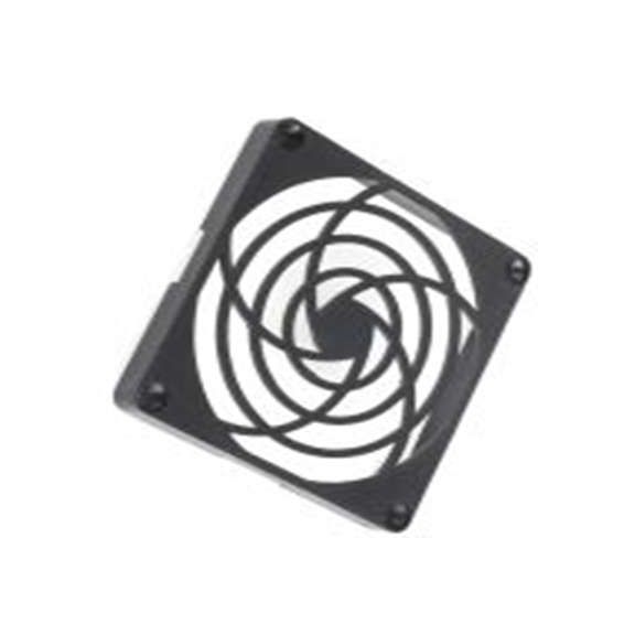 RS PRO,737-4042,聚丁烯对苯二酸盐 指形护罩, 用于80 mm风扇, 螺丝孔距71.5 mm 80 mm 80 mm 5.5 mm