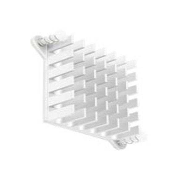 RS PRO,750-0866,散热器, 铝制, 天然色 49 mm 10 mm 49 mm