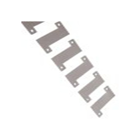 RS PRO,758-0948,热敏接口片, 0.2 mm厚, 1.8 W/mK, 最高200 °C, 红色 49.1 mm, H48-2K系列 29.7 mm