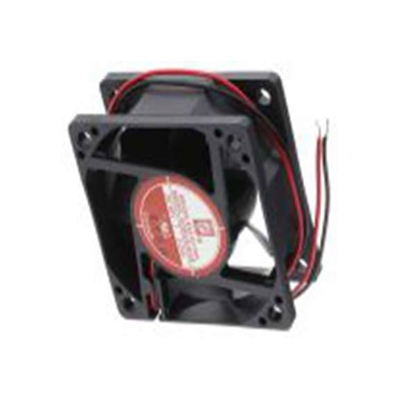 RS PRO,787-3993,轴流风扇, 60 V dc电源, 26 cfm, 12 W, 最大200 mA, 5000 rpm, IP44 60 mm, OD6025系列 60 mm 25 mm