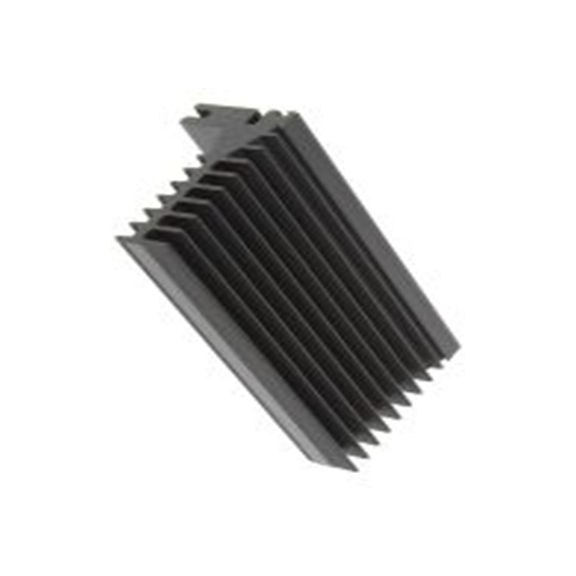 RS PRO,789-8595,散热器, 铝制, 3.1°C/W, 黑色 28 mm 100 mm 50 mm