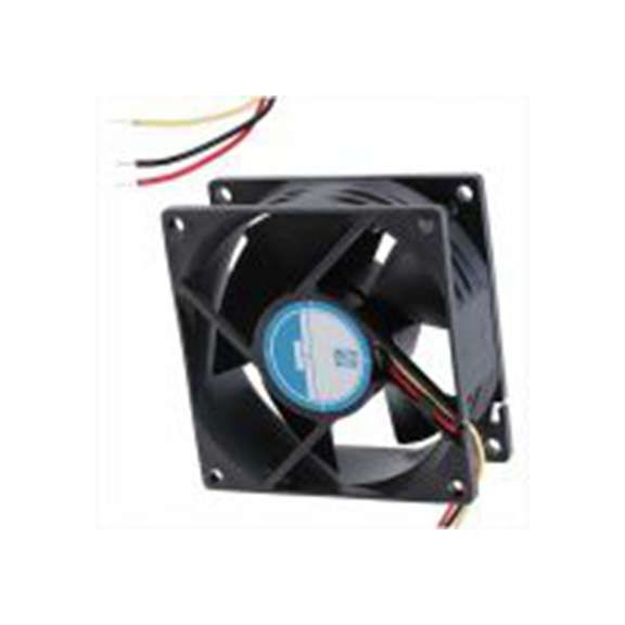 RS PRO,144-4130,轴流风扇, 24 V dc电源, 94.3 m³/h, 4.32 W, 最大150 mA, 4200 rpm, IP55 80 mm, OD8032系列 80 mm 3