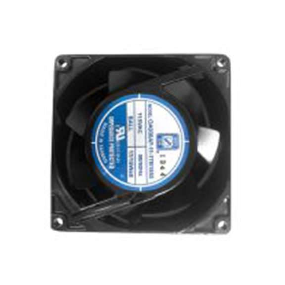 RS PRO,175-9814,轴流风扇, 230 V ac电源, 93.4 m³/h, 15 W, 3150 rpm, IP55 92 mm, OA938系列 92 mm 38 mm