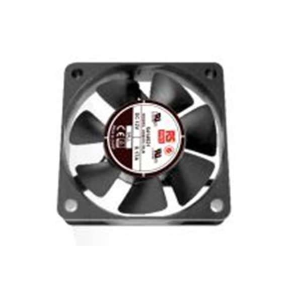 RS PRO,541-4921,轴流风扇, 12 V dc电源, 20.4 m³/h, 1.1 W, 最大70 mA, 3500 rpm 60 mm, OD6015系列 60 mm 15 mm