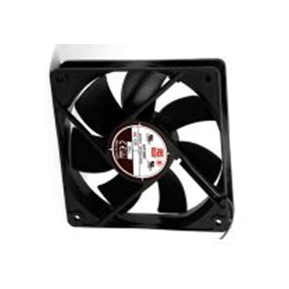 RS PRO,541-5097,轴流风扇, 12 V dc电源, 122.3 m³/h, 3 W, 最大240 mA, 1800 rpm 120 mm, OD1225系列 120 mm 25 mm