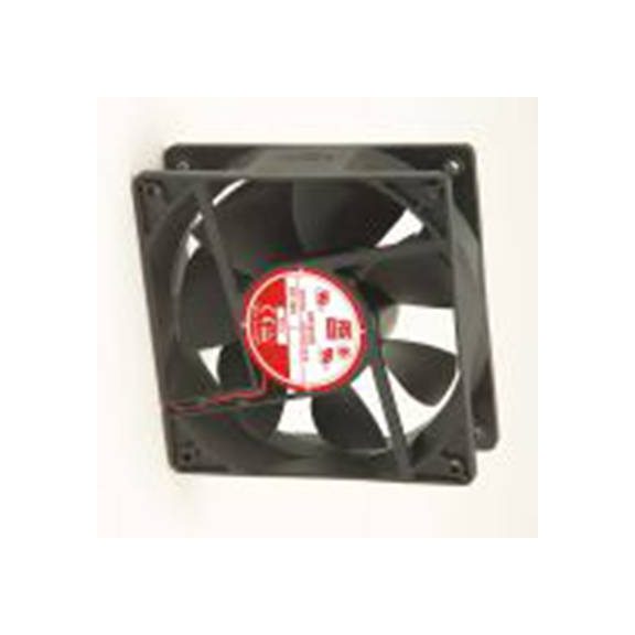 RS PRO,541-5378,轴流风扇, 24 V dc电源, 124 m³/h, 4 W, 最大140 mA, 1950 rpm 120 mm, OD1238系列 120 mm 38.5 mm