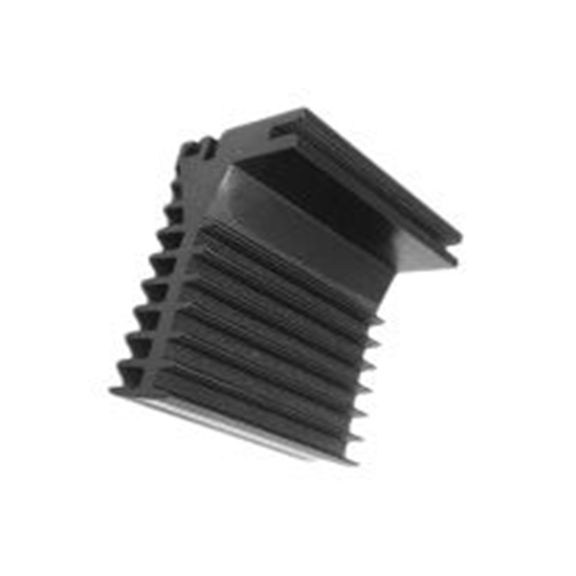 RS PRO,789-8602,散热器, 铝制, 3.1°C/W, 黑色 28 mm 100 mm 50 mm