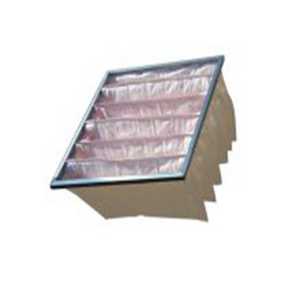 RS PRO,827-9664,空调过滤器, MERV11级, F5级, 袋装过滤器, 聚丙烯过滤介质, 初压降63 Pa 500 mm, 71.51 m³/h 592 mm, 灰色 287 mm, 