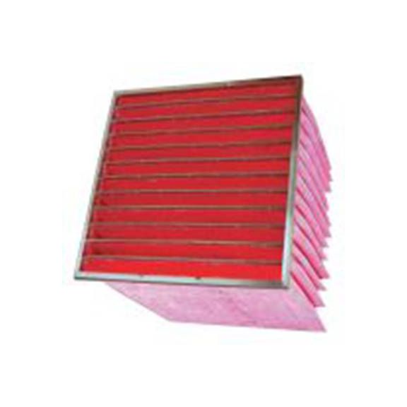 RS PRO,827-9787,空调过滤器, F7级, 袋装过滤器, 微型玻璃过滤介质, 初压降105 Pa 381 mm, 5100 m³/h 304 mm, 粉红色 609 mm, Jayflow