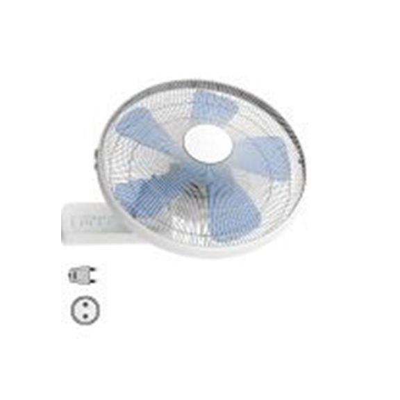 RS PRO,227-907,墙壁 工业风扇, 230 V, 1050 cfm, 400 mm叶轮直径, 3段转速, G 型插头