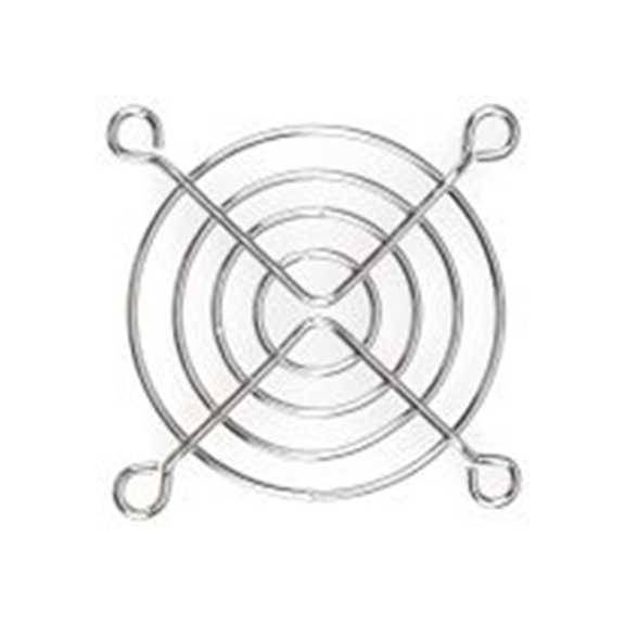 RS PRO,283-166,钢 指形护罩, 用于60 mm风扇, 螺丝孔距50 mm, 银色 60 mm 60 mm 95 mm