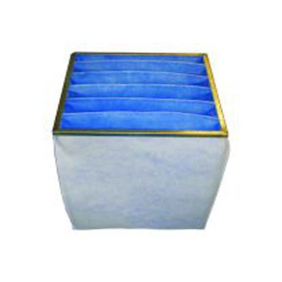 RS PRO,255-0940,袋式过滤器, G4级, 袋式过滤器, 聚酯过滤介质, 初压降30 Pa 300 mm 592 mm 287 mm, CP4系列