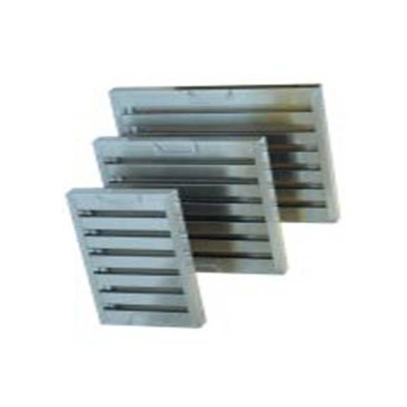 RS PRO,255-1452,过滤板, 挡板油脂过滤器, 初压降190 Pa 45 mm 241 mm 495 mm, GFB系列