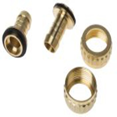 RS PRO,146-3061,软管接头, Φ0.5 in内径, 黄铜制, 最大工作压力25 bar