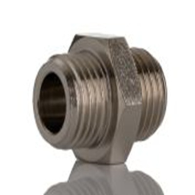 RS PRO,176-0986,直向 螺纹接头, 带螺纹 带螺纹 黄铜管件, G 1/4 in 公转BSPP 1/4 in 公