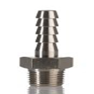 RS PRO,176-2015,软管接头, 镀镍黄铜制, 最大工作压力150 bar