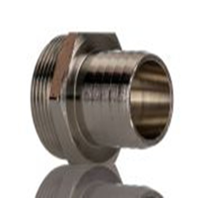 RS PRO,176-2031,软管接头, Φ25 mm内径, 镀镍黄铜制, 最大工作压力80 bar