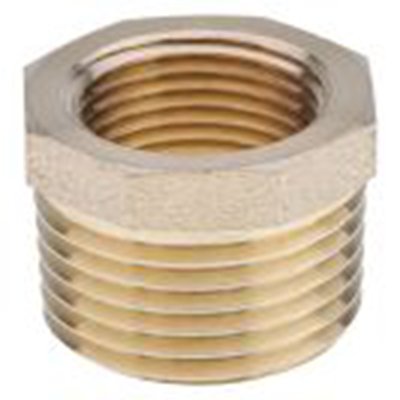 RS PRO,203-9038,直向 渐缩异径管衬套, 1/2in 螺纹接头, BSP 1/2 in 公转BSP 3/8 in 母插
