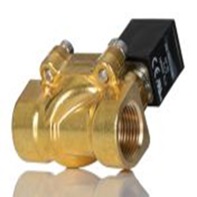 RS PRO,255-4179,2通 电磁阀, 24 V dc电源, 黄铜主体, 常闭预设阀门位置 0.5 in 0.5 in