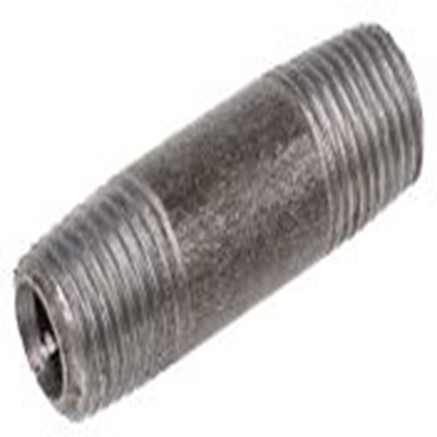 RS PRO,257-7883,黑色 螺纹接头 铸铁管件 公 6.35 mm 公 6.35 mm