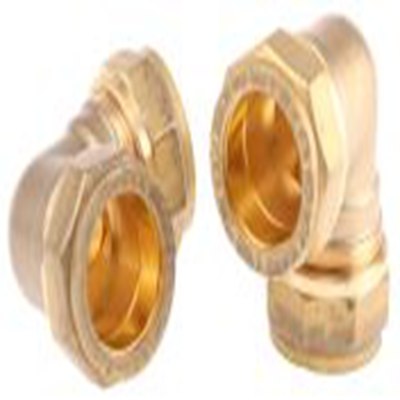 RS PRO,369-1643,管接头, 压接 压接 黄铜卡套接头, BSP 22 mm 母插 母插