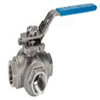 RS PRO,499-1950,不锈钢 球阀, 3路, T 口 68 bar