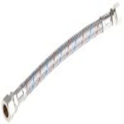 RS PRO,711-8476,黄铜, 乙烯丙烯二烃单体 软管组装, 最大15 bar, 15 mm, 300 mm长 母插 压接 母插