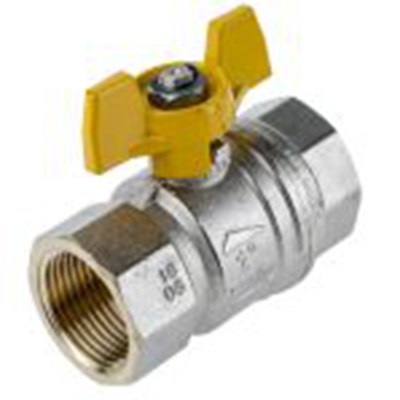RS PRO,733-5287,黄铜 球阀, 2路 G 40 bar