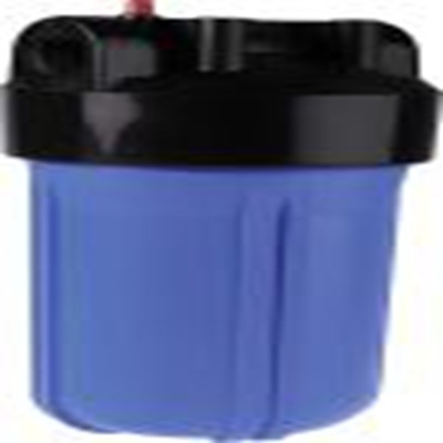 RS PRO,738-2700,黑色, 蓝色 DWFK 25.4 mm 高流量滤水器外壳, 60 L/min最大流量 25.4 mm, 8 bar最大工作压力