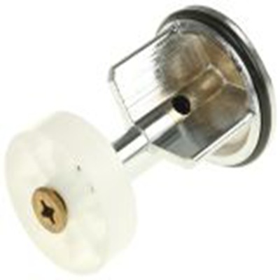 RS PRO,784-5493,黄铜 弹出式塞子, 1.5 in, 铬表面