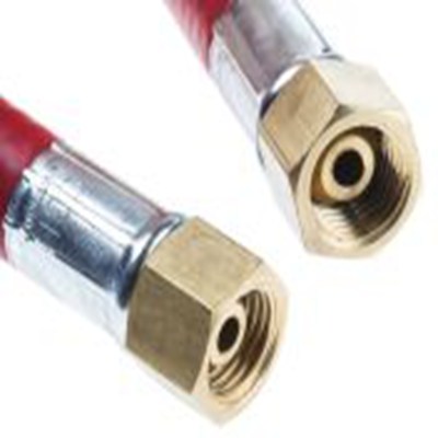 RS PRO,912-0908,聚氯乙烯腈混合物 弹性软管, 最大20 bar, 1/4 in, 10 m长 母插 1/4 in BSP 母头 母插