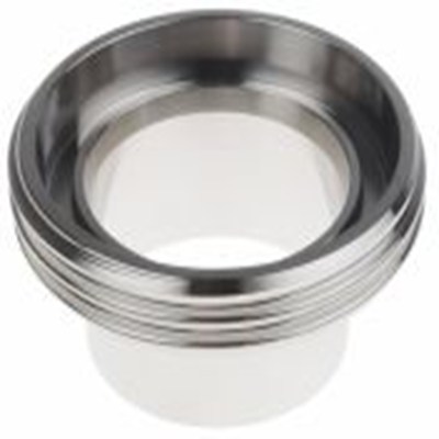 RS PRO,918-6358,直 接头 不锈钢管件 47.5 mm, 35 mm长, 圆形