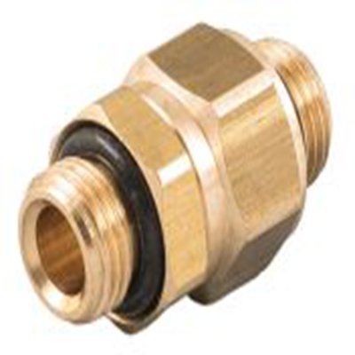 RS PRO,176-1031,直向 接头, 带螺纹 带螺纹 接头, BSPT 1/4 in 公转英标圆柱管螺纹 1/4 in 公