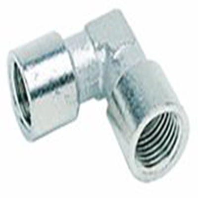 RS PRO,176-1080,直角 接头, 带螺纹 带螺纹 接头, 1/4 in 母插 1/4 in 母插