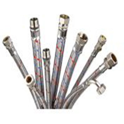 RS PRO,190-4132,不锈钢 软管组装, 最大15bar, 22 mm, 300 mm长 母插 带螺纹 公