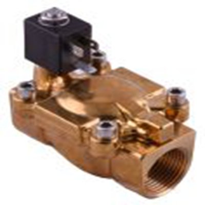 RS PRO,255-4182,2通 电磁阀, 220 V电源, 黄铜主体, 常闭预设阀门位置 0.75 in 0.75 in