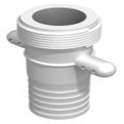 RS PRO,325-0680,软管接头 带螺纹, 聚丙烯制, 最大工作压力6 bar