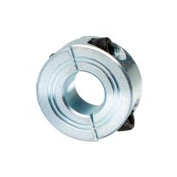 RS PRO,145-622,钢 轴环, 24 mm外径, 9 mm宽, 两件式, 双宽, 夹紧螺丝固定, 镀锌饰面