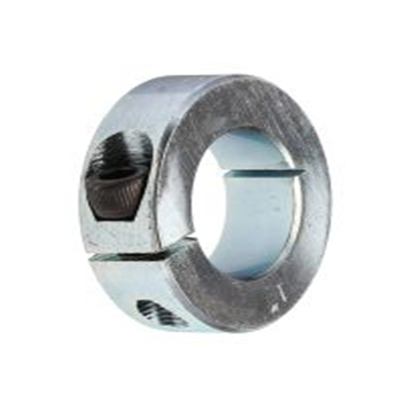 RS PRO,145-684,钢 轴环, 1.75 in外径, 0.5 in宽, 单片, 单宽, 夹紧螺丝固定, 镀锌饰面