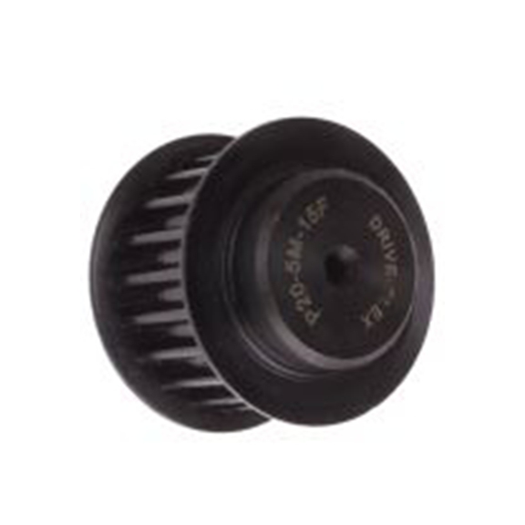 RS PRO,183-215,同步皮带轮, 钢制 15 mm, 20齿, 5 mm节距, 6 mm孔径