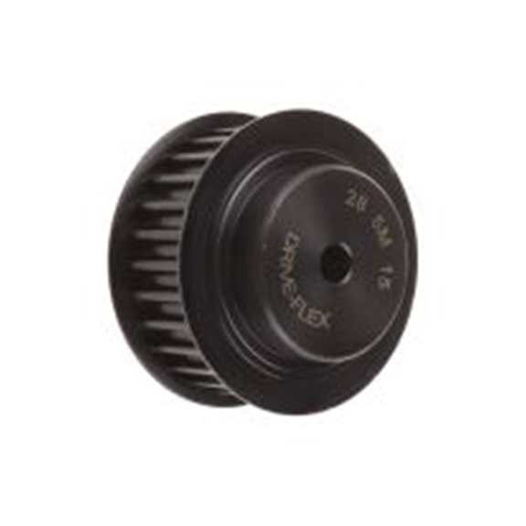 RS PRO,184-498,同步皮带轮, 钢制 15 mm, 28齿, 5 mm节距, 6 mm孔径