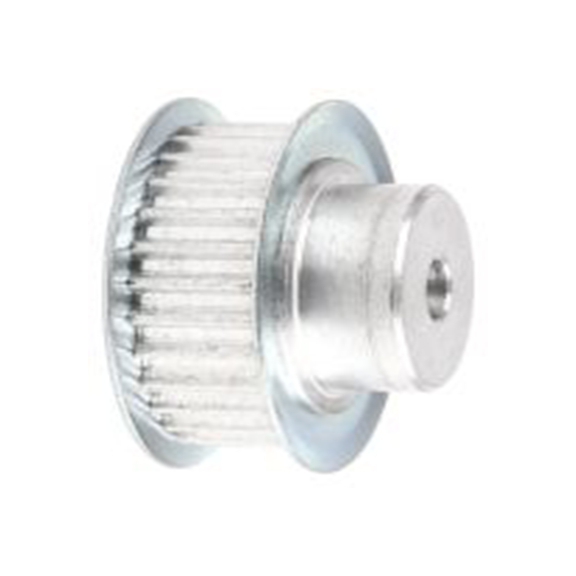 RS PRO,744-520,同步皮带轮, 铝制 6 mm, 28齿, 2.5 mm节距, 4 mm孔径