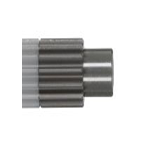 RS PRO,182-7803,14齿 直齿轮, 1模块, 钢制, 6 mm孔径, Φ10 mm轮毂, 14 mm节径, 15 mm面宽