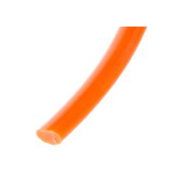 RS PRO,309-8230,橙色 聚氨酯圆带, 直径8 mm, 最小皮带轮直径48 mm, 硬度83 A 型, 长5 m 55 °C