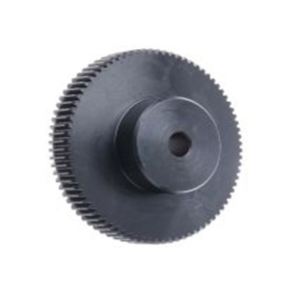 RS PRO,521-6389,80齿 直齿轮, 1模块, 钢制, 10 mm孔径, Φ40 mm轮毂, 80 mm节径, 10 mm面宽