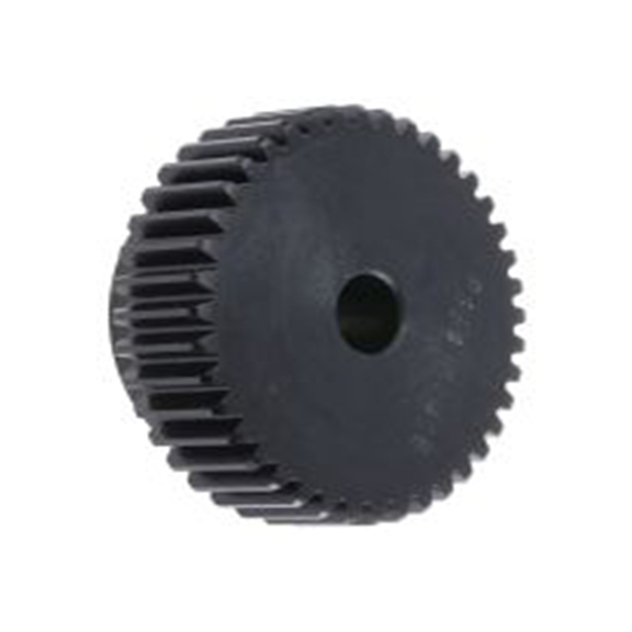 RS PRO,521-6496,40齿 直齿轮, 1.5模块, 钢制, 12 mm孔径, Φ45 mm轮毂, 60 mm节径, 15 mm面宽