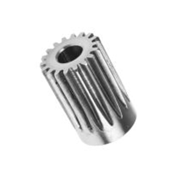 RS PRO,521-6727,18齿 直齿轮, 1模块, 不锈钢制, 8 mm孔径, Φ20 mm轮毂, 18 mm节径, 10 mm面宽