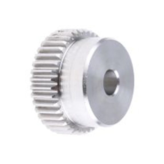 RS PRO,521-6777,40齿 直齿轮, 1模块, 不锈钢制, 10 mm孔径, Φ35 mm轮毂, 40 mm节径, 10 mm面宽