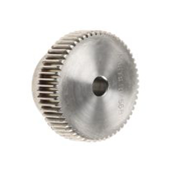 RS PRO,521-6799,56齿 直齿轮, 1模块, 不锈钢制, 10 mm孔径, Φ40 mm轮毂, 56 mm节径, 10 mm面宽